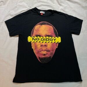 P-Diddy No Diddy T-shirt, Men’s size large, Headgear Classics Brand!